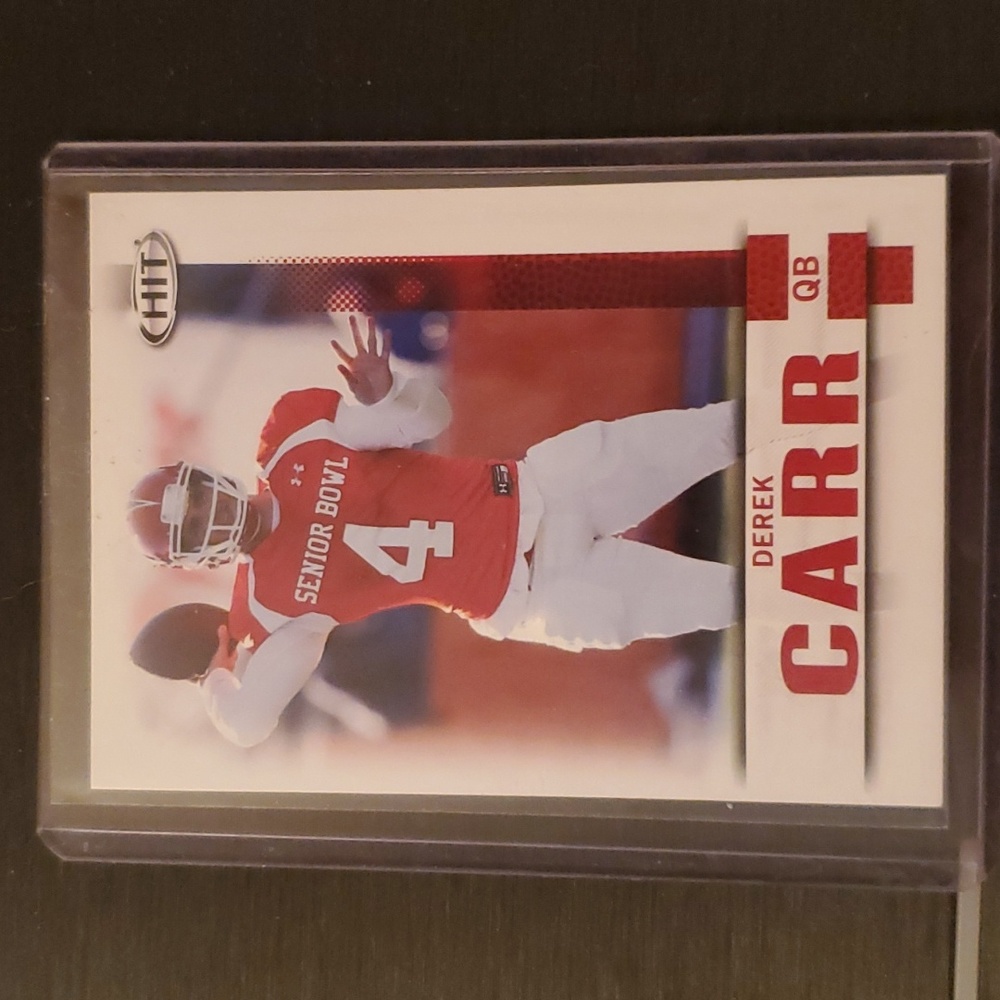DEREK CARR ROOKIE CARD